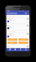 Arbeitskalender Screenshot 1